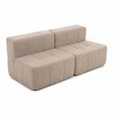 Ver imagem 2 de Sofá Modular 2 Lugares Kappesberg Boucle Capuccino