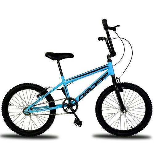 Bicicleta Aro 20 Quadro Freio V-Brake Cross Bike Edition Aço Azul