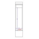 Ver imagem 3 de Nicho Toalheiro Milla Mdf Branco 20cm Carraro