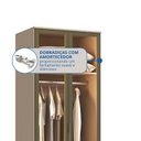 Ver imagem 6 de Guarda Roupa Modulado 2 Portas Reflecta Requinte 100% MDF