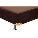 Ver imagem 3 de Cama Box Base Universal King Suede Brown (186x198x30) - Ortobom