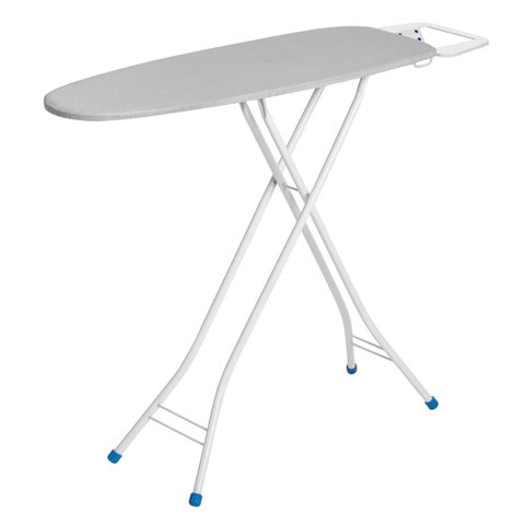Tábua de Passar Roupa 2001 Metalizado em Aço com Suporte para Ferro Resistente Tri Plus