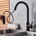 Ver imagem 4 de Torneira Cozinha Monocomando Gourmet Black 50cm Extensível Wj-10616-291-h