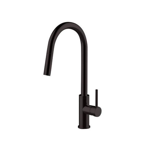 Torneira Cozinha Monocomando Gourmet Black 50cm Extensível Wj-10616-291-h