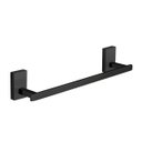 Ver imagem 1 de Porta Toalha de Banho Barra 30cm Black Matte Preto Fosco V-2689-H