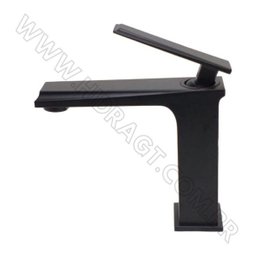 Torneira Banheiro Monocomando Luxo Com Alavanca Preto Fosco Black Matte - 2