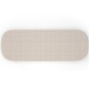 Ver imagem 6 de Puff Decorativo Orgânico para Living Quarto 140cm Doha W01 Bouclê Creme - Lyam Decor