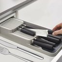 Ver imagem 3 de Sepo Faca Gaveta Faqueiro Separação Porta Organizador Caixa Cozinha Talheres