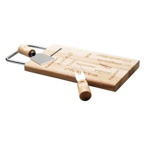 Jogo Para Queijo Em Madeira 3 Peças HAÜSKRAFT - Mocassim