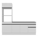 Ver imagem 2 de Armário De Cozinha Compacta Mp2113.964 Branco/preto