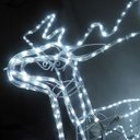 Ver imagem 6 de Rena de Natal com Movimento Natalina Enfeite Grande 110v
