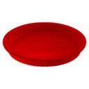 Ver imagem 1 de Forma De Silicone Para Torta - Redonda 26cm - Vermelha