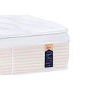 Ver imagem 5 de Cama Box Baú Casal: Colchão Molas Ensacadas Castor Pocket Gold Star Vitagel + Base CRC Courano White