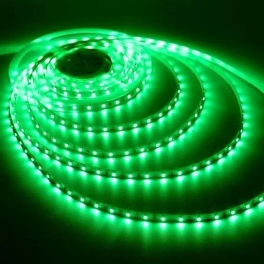 FITA LED 5050-1M/60 LEDs 5 METROS COM PROTEÇÃO IP65 - VERDE - 3