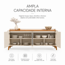 Ver imagem 4 de Novo Buffet Studio 1.6 – 4 Portas – 1.71 x 0.81 x 0.45