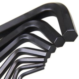 Jogo de Chave Allen Curta de 1,5 a 10 mm com 9 peças Belzer 220407SBR - 2