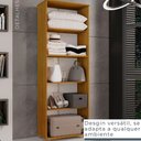 Ver mais imagens de Armário Multiuso 2 Portas Caio Chf Móveis Cinamomo com Off White