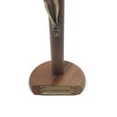 Ver imagem 4 de CRUCIFIXO DE MESA E PAREDE MEDALHA SÃO BENTO PRATA VELHA 26 CM