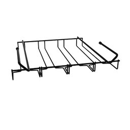 Suporte móvel para taças - Aramado - preto - 2