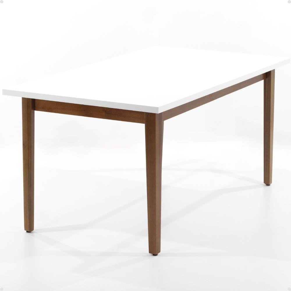 Conjunto Mesa de Jantar TALIA PREMIUM com 4 Cadeiras Estofadas ISABELA