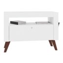 Ver imagem 2 de Rack Retrô para Tv até 36" 90cm Toronto Ra900 Art In Móveis - Branco