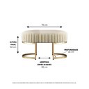 Ver imagem 7 de Kit Poltrona Versátil e Recamier Glow 75 Cm -zahav Estofados