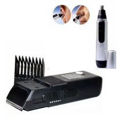 Kit Máquina Barba Cabelo Pelos Pezinho 389 + Aparador Pelos - 1