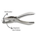 Ver mais imagens de Grampeador Profissional Reforçado 25 Folhas Pasta Sanfonada