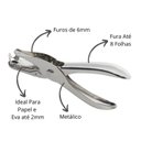 Ver imagem 7 de Grampeador Profissional Reforçado 25 Folhas Pasta Sanfonada