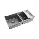 Ver imagem 1 de Cuba Dupla Para Cozinha Gourmet Inox Tukano Pingoo.casa - Preto