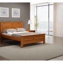 Ver imagem 1 de Cama de Casal Florença de Madeira Maciça Pinus