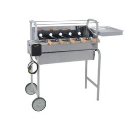Churrasqueira Lobo California Inox 430 Super Braseiro em Alumínio com 5 Espetos - 1