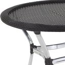 Ver imagem 2 de Mesa Emily com o Tampo Tramado em Alumínio - Área, Jardim, Piscina Trama Original