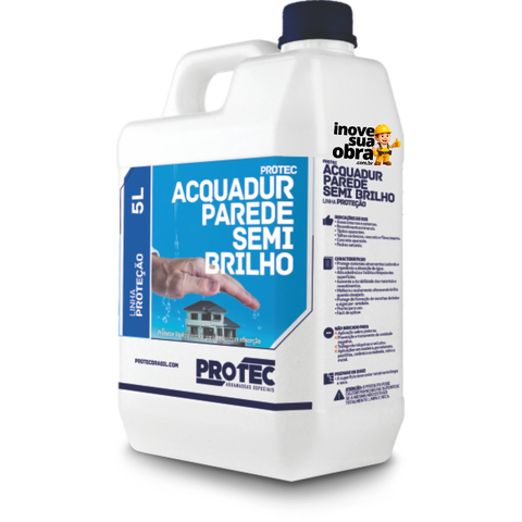 Resina Acquadur Parede Semi Brilho 5l