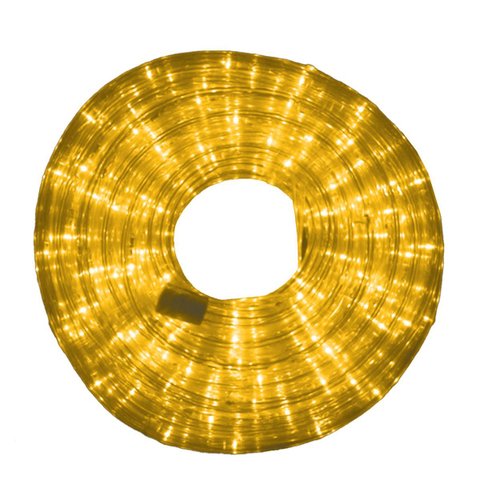 Mangueira Luminosa Pisca 162 Leds Branca Quente 10 Metros