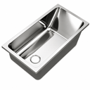 Ver imagem 1 de Banheira Inox para Berçário 75x40x20cm - Construinox