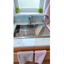 Ver imagem 2 de Banheira Inox para Berçário 75x40x20cm - Construinox