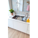 Ver imagem 5 de Banheira Inox para Berçário 75x40x20cm - Construinox