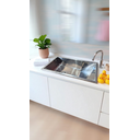 Ver imagem 3 de Banheira Inox para Berçário 75x40x20cm - Construinox