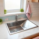 Ver imagem 5 de Banheira Inox para Berçário 75x40x20cm - Construinox