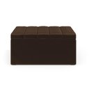 Ver imagem 2 de Calçadeira Baú Navi 90 para Cama de Solteiro N-027 Veludo Marrom Chocolate Aradecor