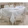 Toalha de Mesa Bordada Retangular 1.70 x 2.20M Delicatta Casa Argivai - 1