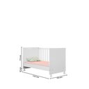 Ver mais imagens de Quarto Bebê Ana Helena com Guarda-roupa Cômoda e Berço