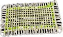 Ver imagem 4 de Kit 4 Peças Descanso de Panela Esteira Sisal Verde Neon