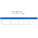 Ver imagem 2 de Chave P/ Pedal de Bicicleta 15x15mm Unior Bike Tools Ref. 615011