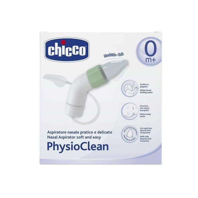 Aspirador Nasal Bebê 0m+ PhysioClean - Chicco