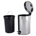 Ver imagem 2 de Conjunto com 3 Lixeiras em Inox - 3, 5 e 12 Litros Healer