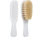 Ver imagem 1 de Escova E Pente Cerdas Naturais Branco Buba Baby