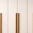Ver imagem 6 de Guarda-Roupa Casal 6 Portas 4 Gavetas MDF com Pés Liss Marrom/Cinamomo/Off White