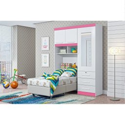 Dormitório Solteiro Duster - Branco Flex - Albatroz - 3